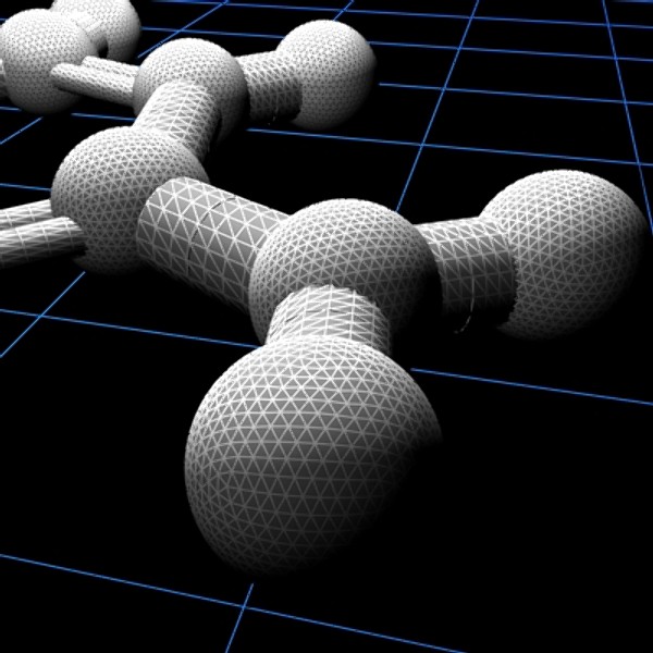 3d cytosine nucleobase dna model - DNA - Cytosine Nucleobase by DiegoDCvids